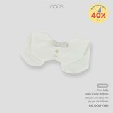 Yếm kiểu màu trắng đính nơ Nous NE2S25-AY1-M02-PW-FS