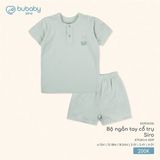 Bộ ngắn tay cổ trụ Siro Bubaby BSR130306.03YK68