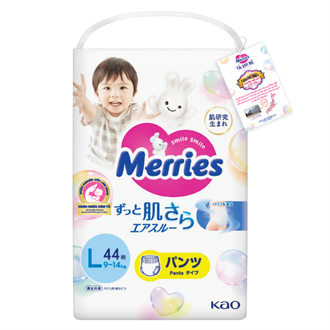 Bỉm tã quần tiêu chuẩn Merries NK