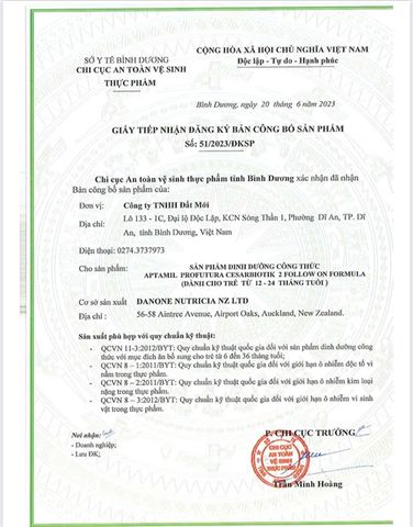 Sữa công thức Aptamil Profutura Cesarbiotik Newzeland