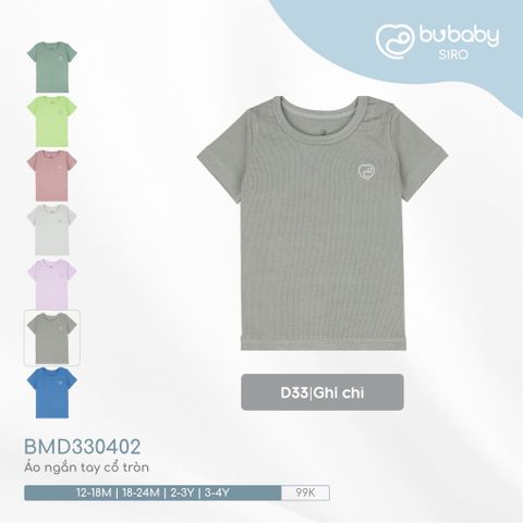 Áo ngắn tay cổ tròn Bubaby