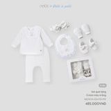 Set quà tặng 5 món màu trắng Nous