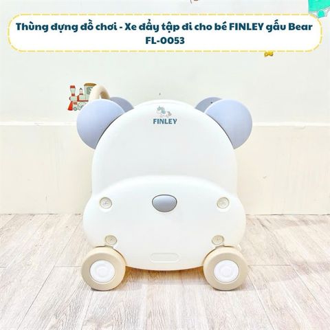 Thùng đựng đồ chơi kiêm xe đẩy tập đi cho bé Finley