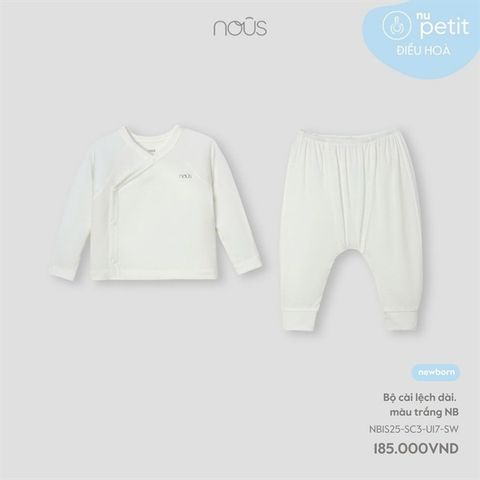 Bộ cài lệch dài màu trắng Nous NB1S25-SC3-U17-SW-NB
