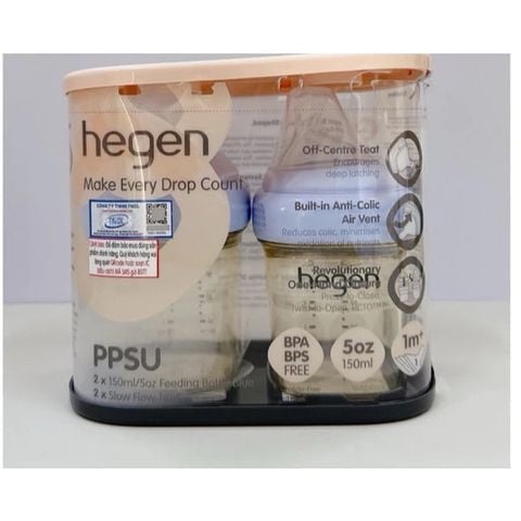 Bình sữa Hegen (tách từ hộp set đôi)