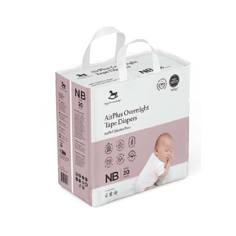 Bỉm tã dán Applecrumby Airplus Overnight Mini