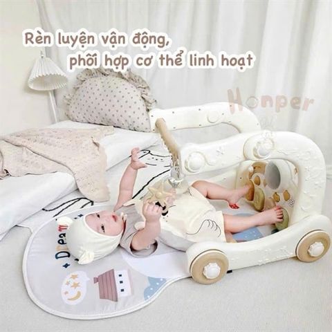 Thảm đàn kiêm xe tập đi HP-829 Honper