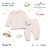 Bộ dài tay Chaang cúc chéo