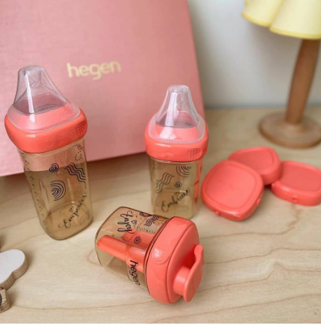 Bình sữa Hegen Hộp quà Triple E Collection