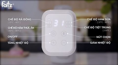 Máy hâm sữa Fatz và tiệt trùng Mono 7
