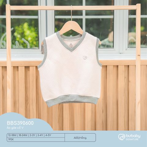 Áo gile cổ V Bubaby BBS390600.03YA01