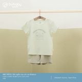 Bộ ngắn tay cài vai Bamco Bubaby BBC130112.03YB34
