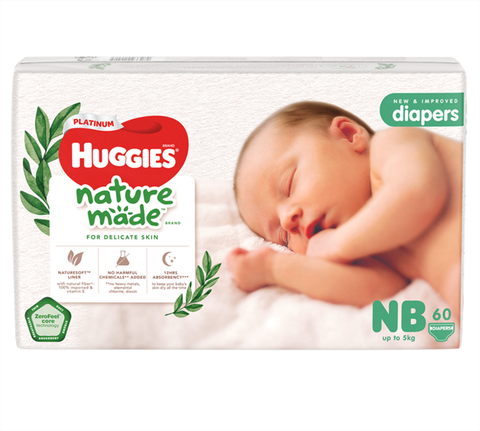 Bỉm tã dán Huggies Nature Made