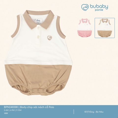 Body chip sát nách cổ Polo Bubaby BPN240300.06M55B
