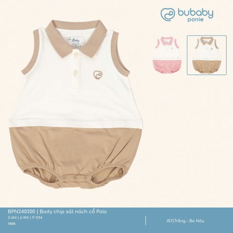 Body chip sát nách cổ Polo Bubaby BPN240300.06M55B