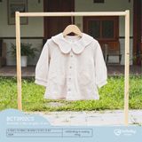 Áo khoác 2 lớp cài giữa cổ sen Bubaby BCT3902CS.03YG75