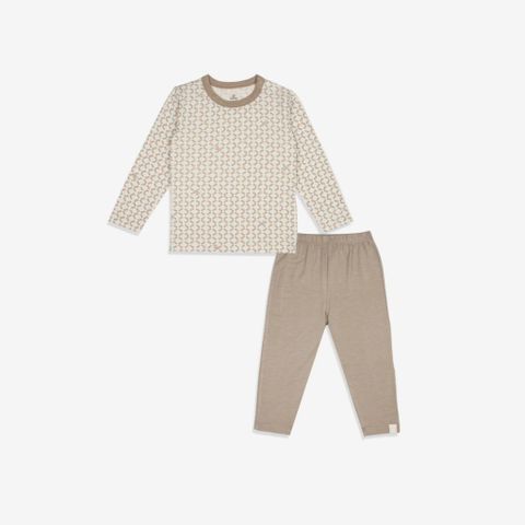 Bộ dài tay cài vai Bambus Iconic 1 Bubaby