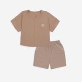 Promo Bộ ngắn tay cài vai Bamco 130106 Bubaby