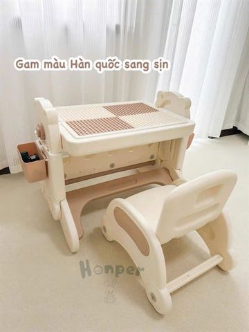 Bộ bàn ghế đa năng Honper gấp gọn HP232 Honper
