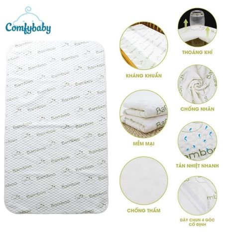 Lót chống thấm Comfybaby sợi tre Bamboo
