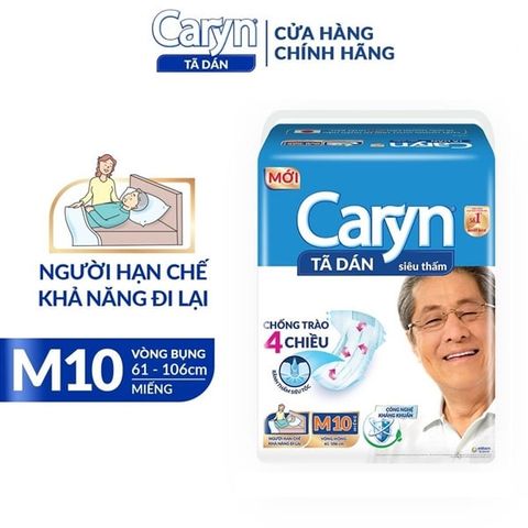 Bỉm tã dán siêu thấm cho mẹ Caryn