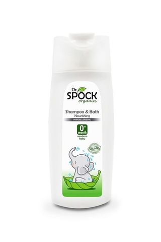 Bọt tắm gội Dr. Spock Organics 150ml dành cho bé từ 0 tháng