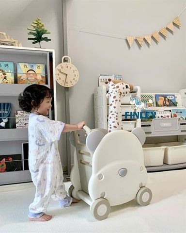 Thùng đựng đồ chơi kiêm xe đẩy tập đi cho bé Finley