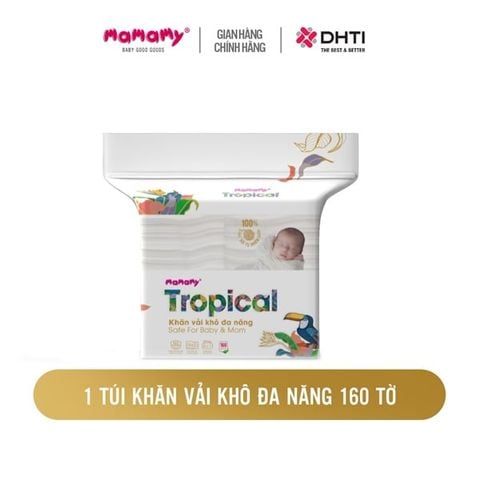 Khăn khô Mamamy đa năng Tropical