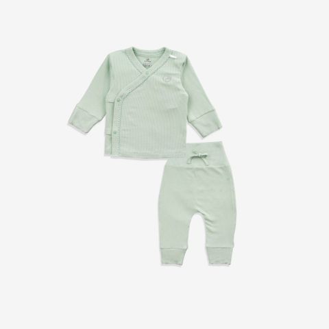 Bộ dài tay cài chéo Siro Bubaby