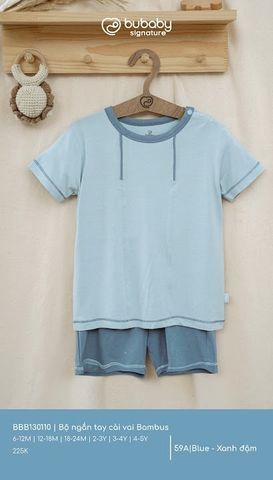 Bộ ngắn tay cài vai Bambus BBB130110.03Y59A
