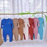 Bộ dài tay Cookie cài chéo cạp bo