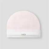 Mũ tròn màu hồng phối trắng Nous NB1W25-AH1-F01-SM-NB