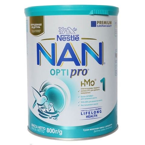 Sữa NAN Nga số 1 - 800g ( 0 đến 6 tháng ) - Họa tiết - 0 đến 6 (800g)