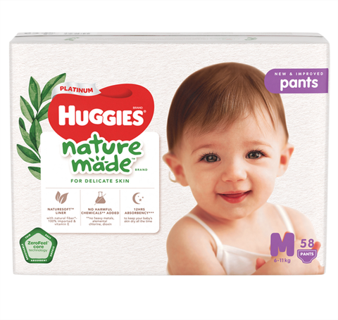 Bỉm tã quần Huggies Nature Made