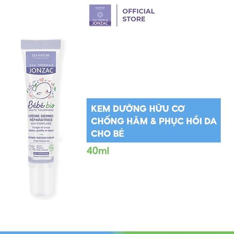 Kem dưỡng phục hồi da cho bé Jonzac Dermo-Repair Cream Pháp 40ml