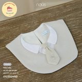 Yếm kiểu có cà vạt kẻ ghi Nous NE2S25-AY1-M01-TA-FS