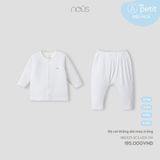 Bộ cài thẳng dài màu trắng Nous NB2S25-SC3-U03-SW-0M