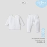 Bộ cài thẳng dài màu trắng Nous NB2S25-SC3-U03-SW-0M