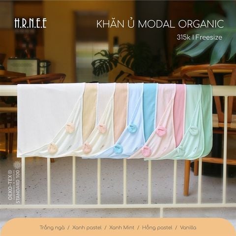 Khăn ủ Hrnee Modal organic