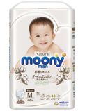 Bỉm moony natural quần M - Trắng - SIZE M