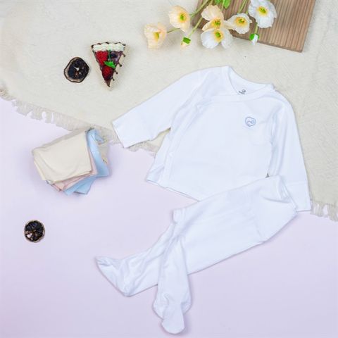 Bộ dài tay cài chéo Bambus Bubaby BBB110810.0NBA08