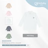 Áo dài tay cao cổ Siro Jacquard 310901 Bubaby