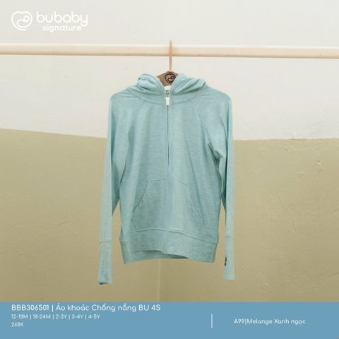 Áo chống nắng có mũ BU 4S Bubaby BBB306501.03YA05