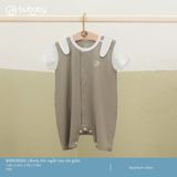 Body đùi ngắn tay cài giữa Bubaby BSR230203.06MD34