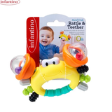 Gặm nướu hình cua - Sand Crap Rattle&Teether Infantino