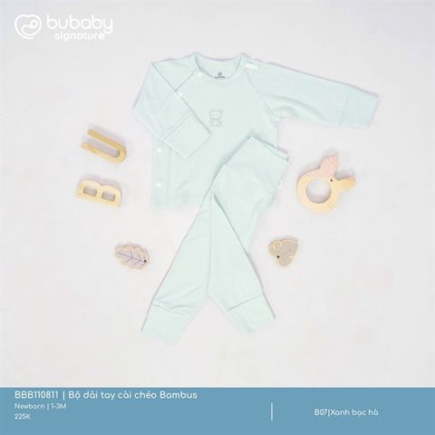 Bộ dài tay cài chéo Bambus Bubaby BBB110811.M13A12
