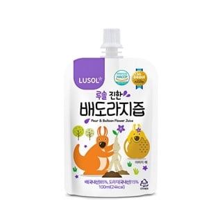 Nước ép lê rễ hoa chuông đen nguyên chất date T04/25 Lusol