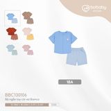 Promo Bộ ngắn tay cài vai Bamco 130106 Bubaby