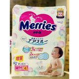 Bỉm dán cộng miếng Merries M - Trắng - SIZE M