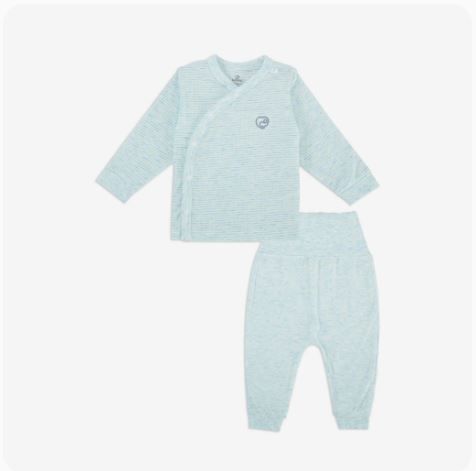 Bộ dài tay cài chéo Joyful Siro Bubaby